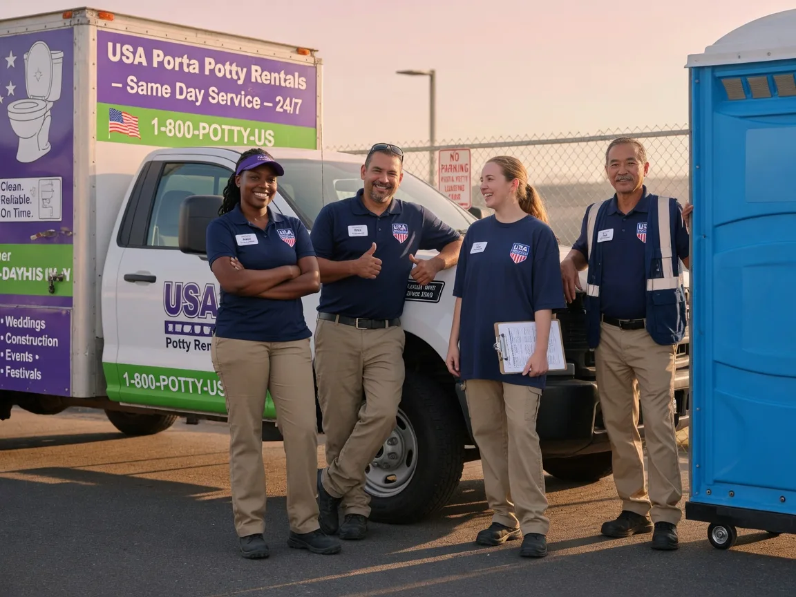 Porta Potty Rental company in Amesville, OH