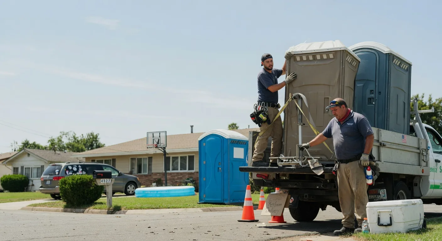 Porta Potty Rental in Amesville, OH near me